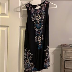 Urban Outfitters black floral dress